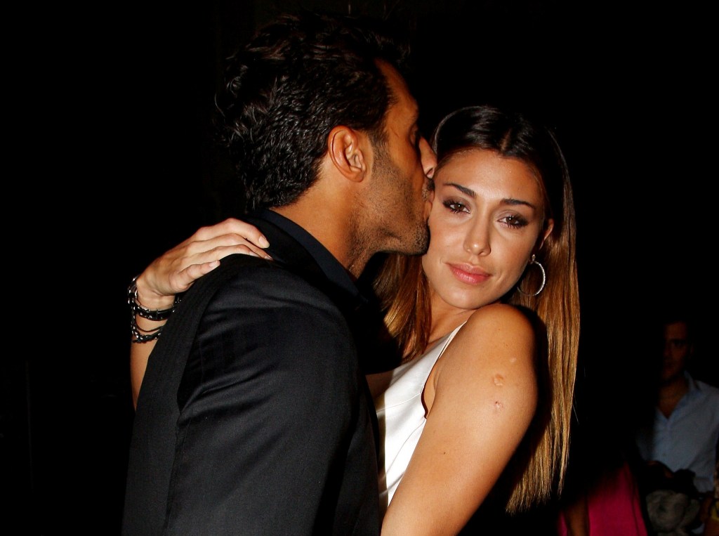 Belen Rodriguez e Fabrizio Corona