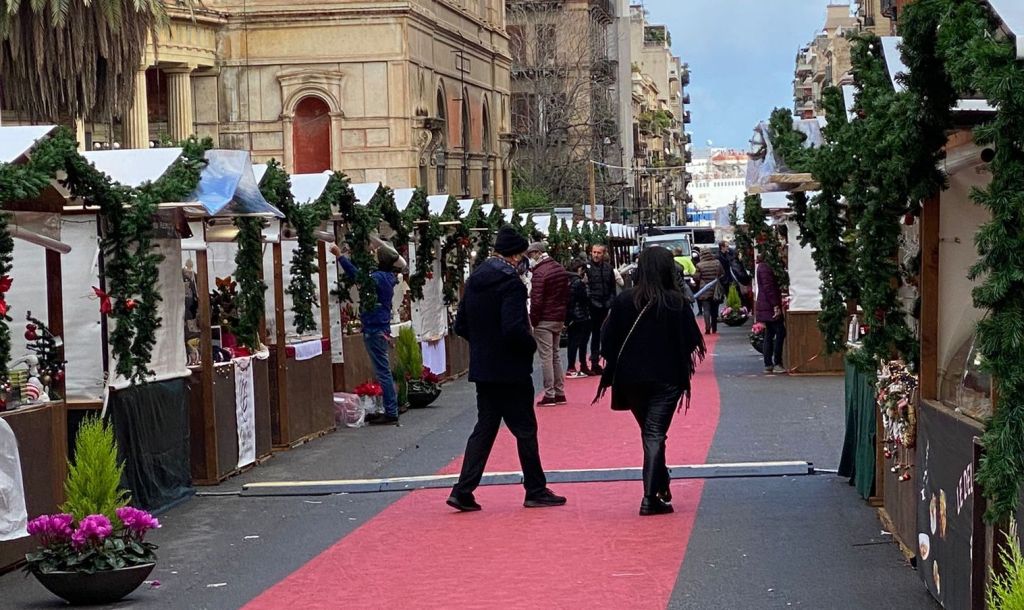 mercatini di Natale a Piazza Politeama