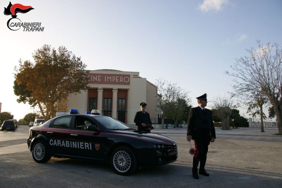 Task force di controlli dei carabinieri a Marsala