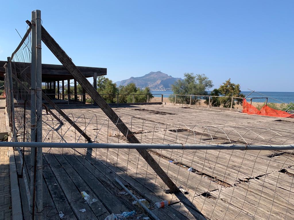 Pontile di Romagnolo, Palermo