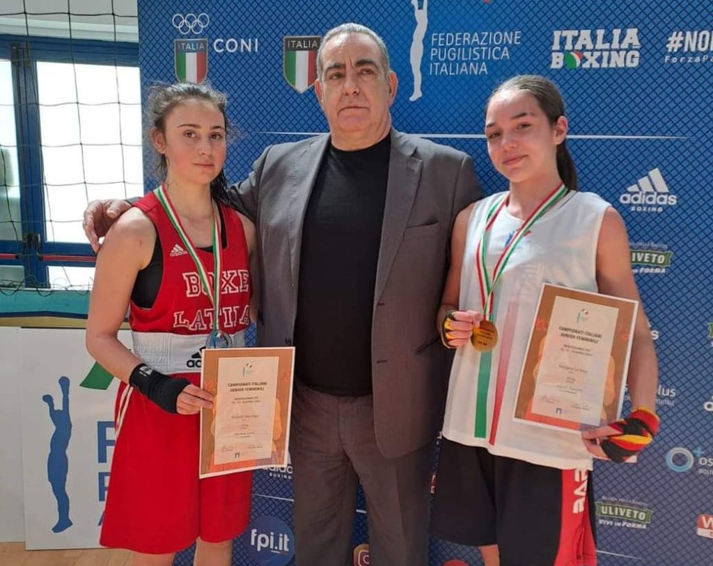 Morgana La Rosa e Giada La Vardera, Boxe Tranchina