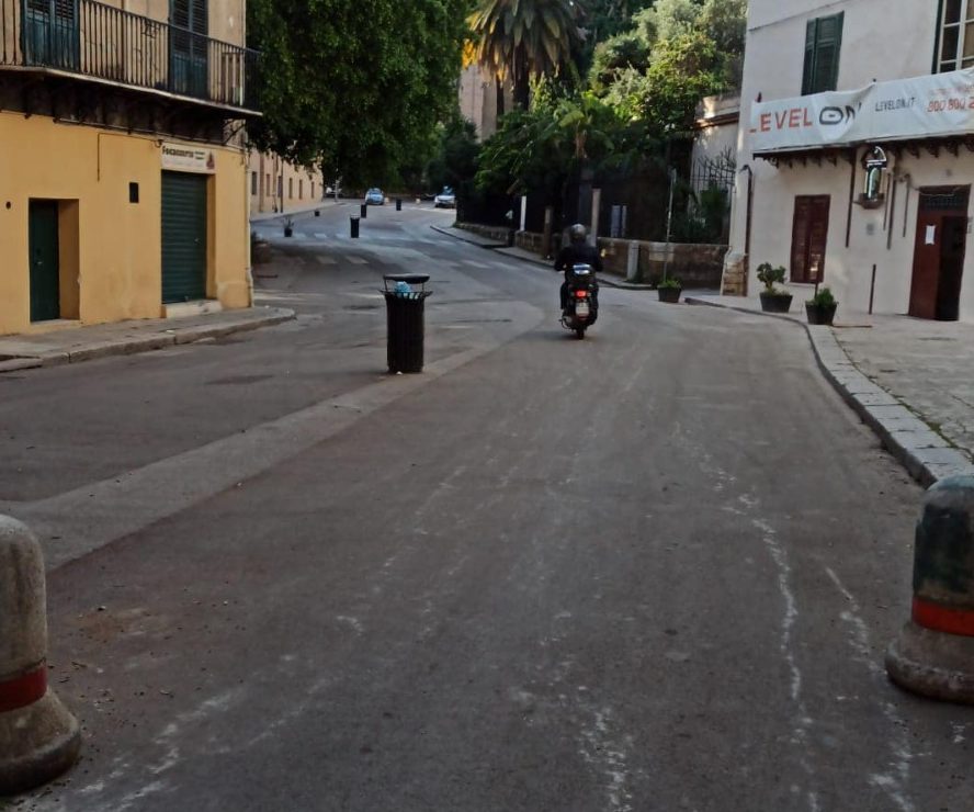 Via dei benedettini, motore nell'area pedonale