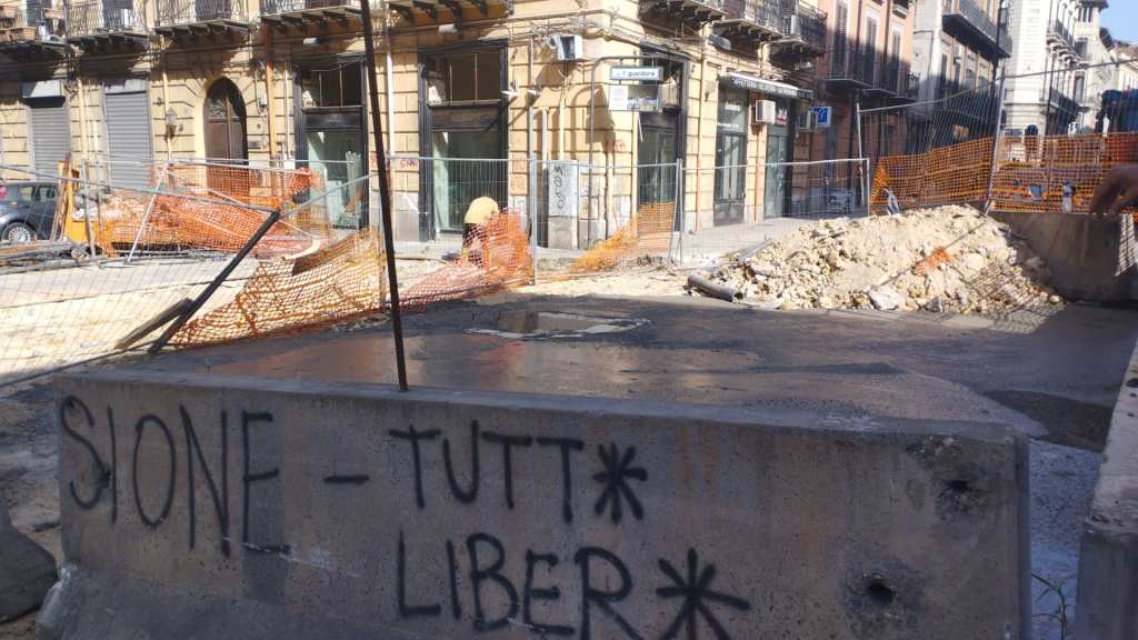 Chiusura cantiere collettore fognario via Roma