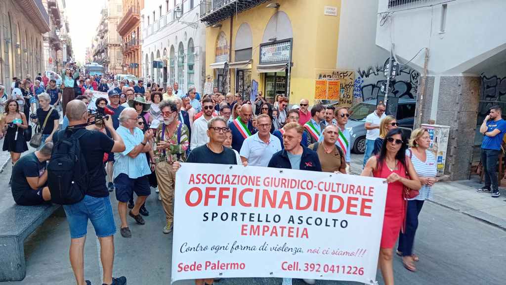 Corteo contro violenza sulle donne, Palermo