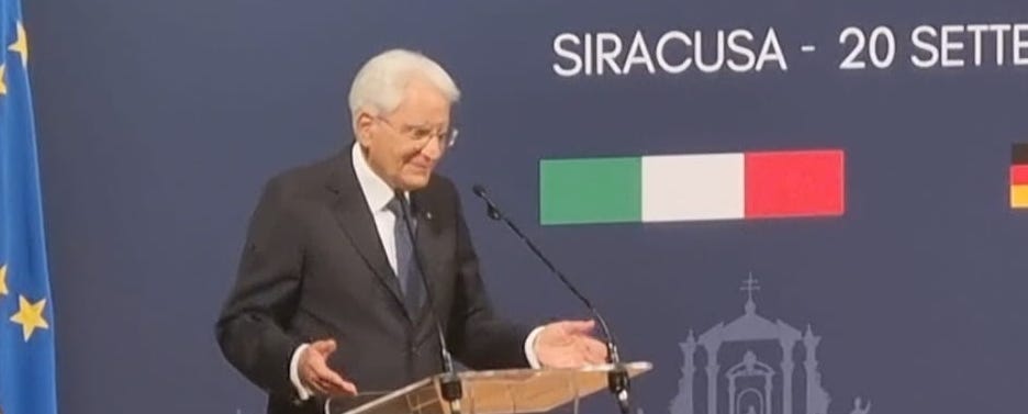 Mattarella in Syrakus mit Bundespräsident Steinmeier: „EU-Haushaltsdisziplin darf nicht blind und langweilig sein“ – BlogSicilia