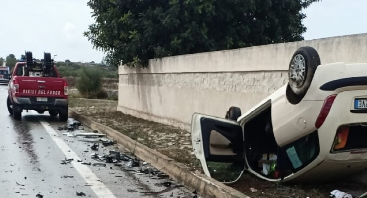 Incidente Sulla Provinciale Di Ragusa Coinvolte Diverse Vetture Ci