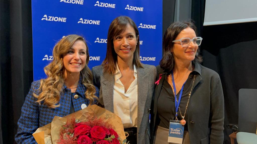 Maria Saeli, Mara Carfagna, Germana Abbagnato, Azione