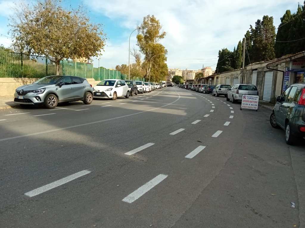 Piste Ciclabile Stazione-Università, via Parlavecchio