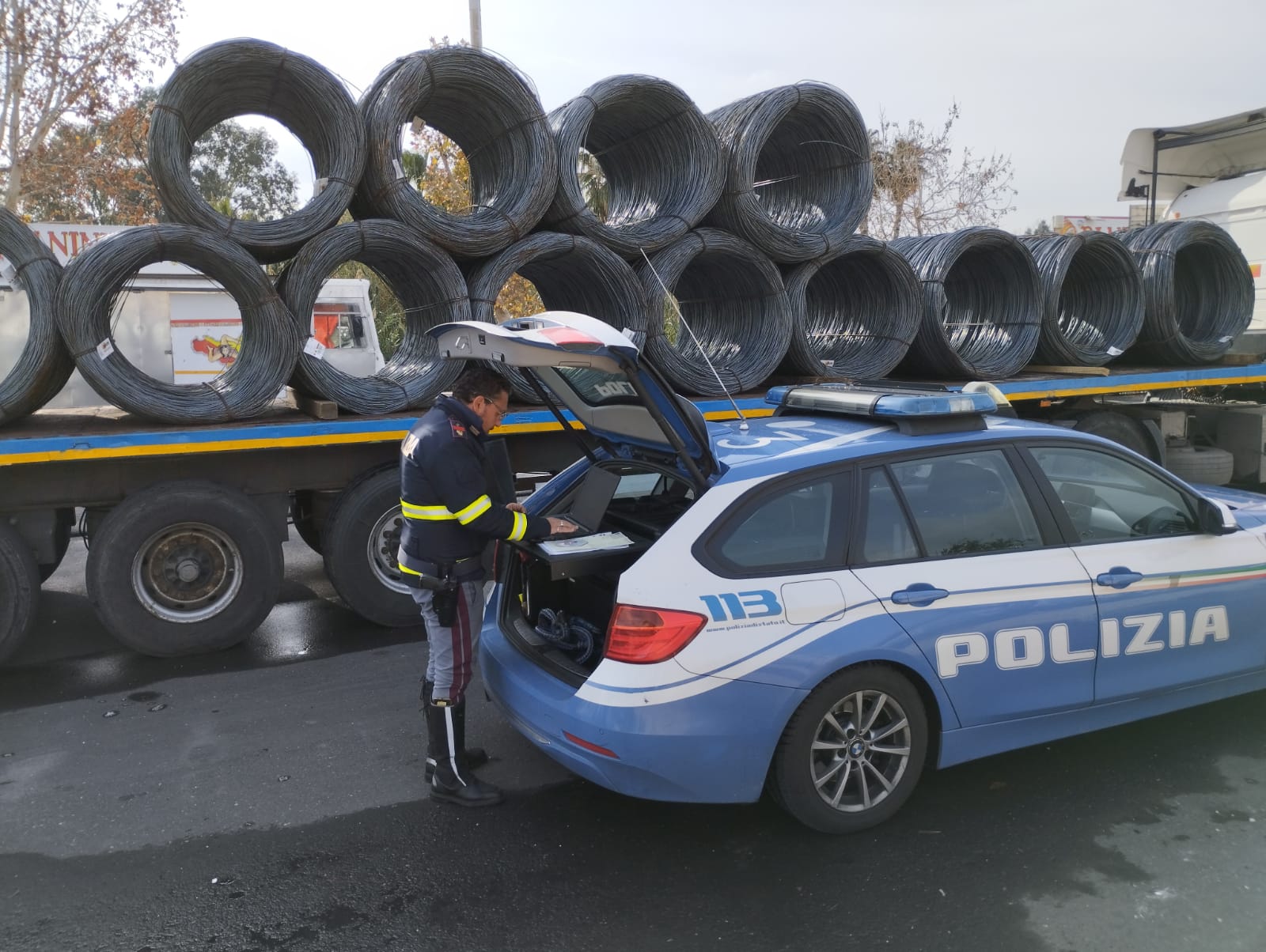 Tir Ed Altri Mezzi Pesanti Irregolari, I Controlli Polizia Stradale ...