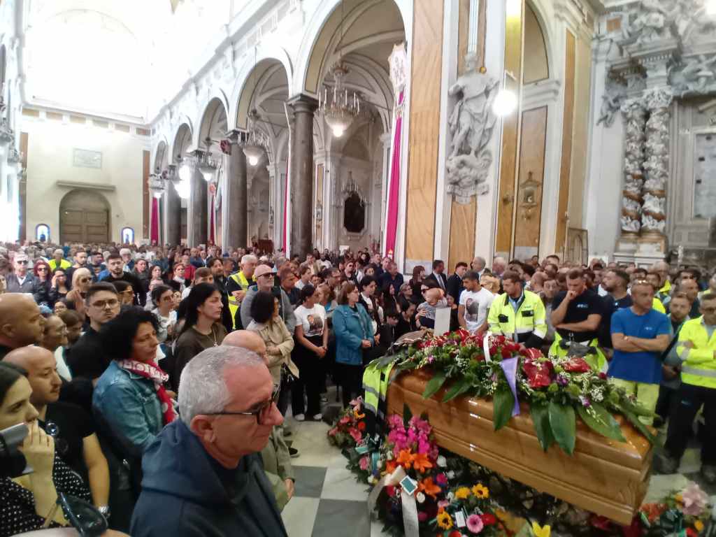 Strage di Casteldaccia, funerale di Giuseppe La Barbera