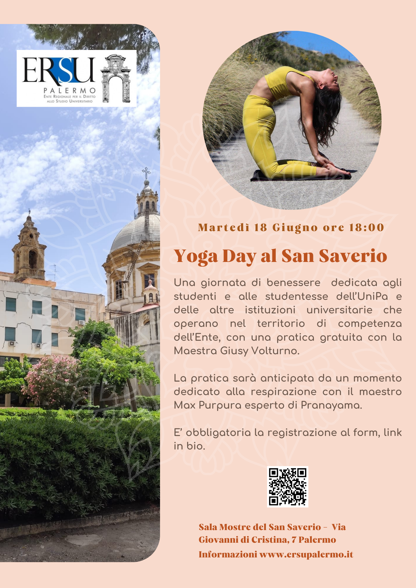 “San Saverio” Ospita Lo Yoga Day: Yoga E Pranayama Per Gli Studenti ...