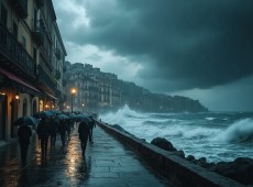 Maltempo da Nord a Sud, attesa una tempesta tropicale sul Mar Tirreno, le previsioni