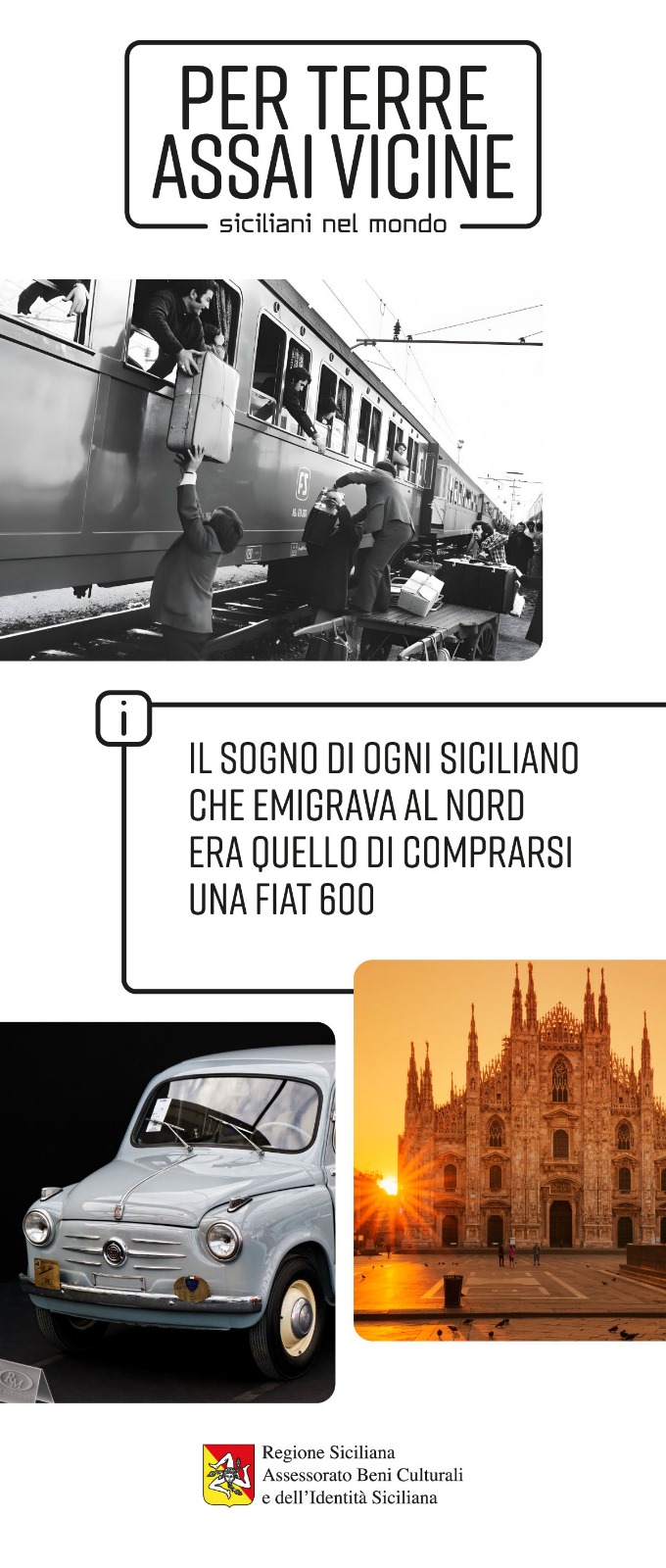 "Per terre assai vicine" la mostra dedicata ai siciliani famosi nel mondo allestita all'aeroporto Falcone e Borsellino di Palermo